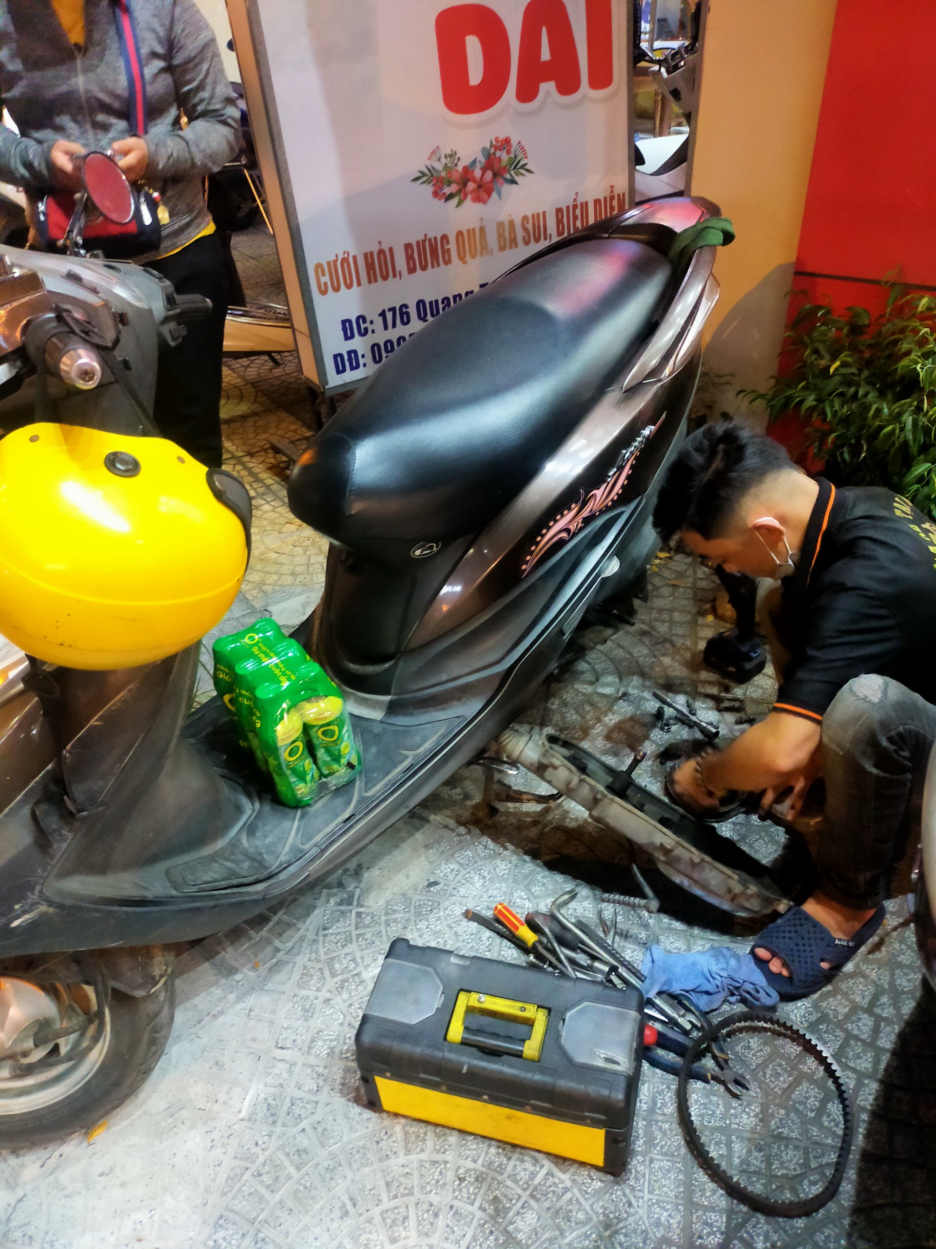 Sửa Xe Máy Lưu Động 24/7 Tại Đà Nẵng